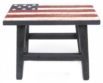 Patriotic Wood Bench 108546-Bench 