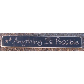 12AIP-Anything is Possible engraved wood block 