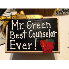 School Counselor Gift (name of counselor) Best Counselor Ever!