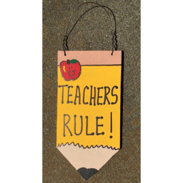 Teacher Gift Wood Pencil  28tr Teacher's Rule 