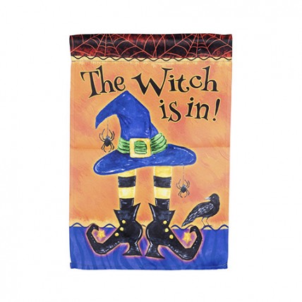 The Witch is In Garden Flag 