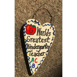   Teacher Gifts 3011  Worlds Greatest Kindergarten Teacher