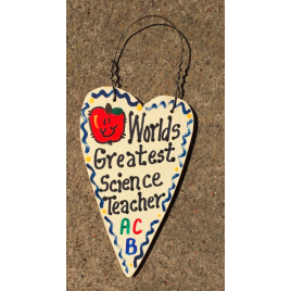 Teacher Gifts 3028 Worlds Greatest  Science Teacher   