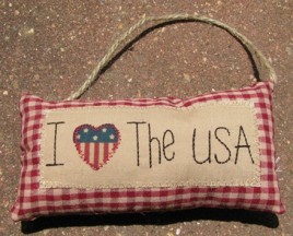  31030ILU- I Love the USA cloth 