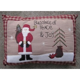 Christmas Decor  31146S - Blessings of Peace & Joy Pillow