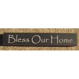 32320BB-Bless Our Home MINI wood block  
