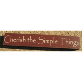 32320CM - Cherish the Simple Things Mini wood block 