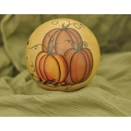 Pumpkin Fall Decor 32339P - Decorative Ball Pumpkin 