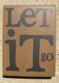 32423G - Let It Go wood Box 