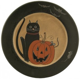 32935 - Cat & Jack Wood Plate 