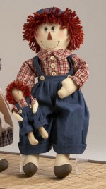 40882 - Raggedy Boy with Doll