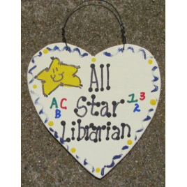 Teacher Gifts 5013 All Star Librarian  