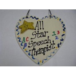 Speech Therapist Teacher Gifts 5020ST  All Star Speech Therapist