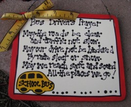  School Bus Driver Gifts  5104BD School Bus Driver's  Prayer