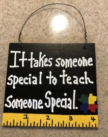  Teacher Gift 5318SS - It takes someone speical to teach someone special Autism 