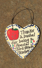Teacher Gift Thanks a Bushel 6004 Third Grade Teacher