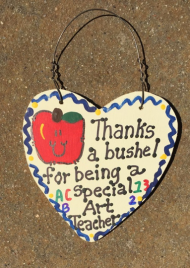 Teacher Gift Thanks a Bushel 6005  Art Teacher