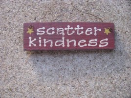 60077SK - Scatter Kindness wood sign