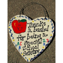 Teacher Gift  6018 Thanks a Bushel Special School Secretary