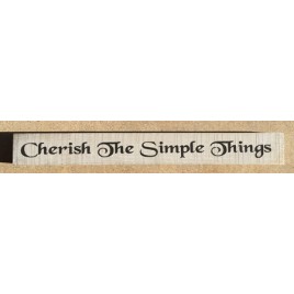 69024CT-Cherish the Simple Things Wood Block