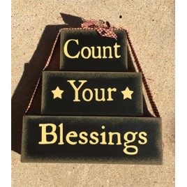  72097BLK - Count Your Blessings Block