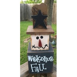 Fall Decor 73059NB - Welcome Fall Wood Stacking Boxes