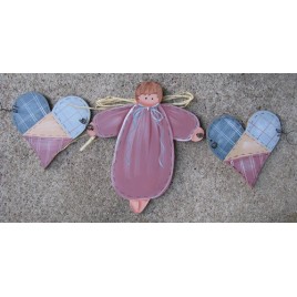 Country Crafts 777GB Angel w/Hearts Stringer