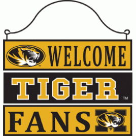 82129-Welcome Missouri Tigers Fan Sign