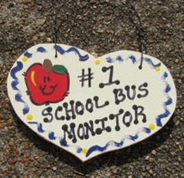 School Bus Monitor Gifts Number One 815 School Bus Monitor