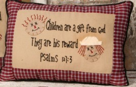 8P5723-Children are a Gift from God Pillow 
