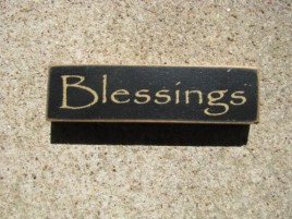 PBW904B - Blessings Wood block 