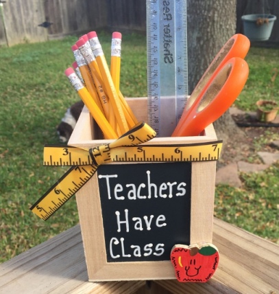  Teacher Gift  913502DC  Teachers Have Class Pencil  Box