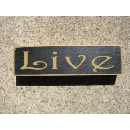 Primitive Wood Block pbw929B - Live 