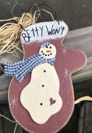 9920BR-Betty Won't melt wood mitten