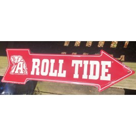 AS25005-Alabama Roll Tide Metal Arrow Sign