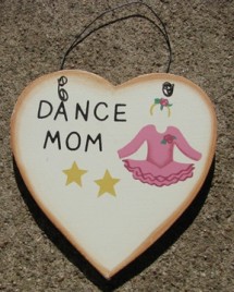 WD1900H - Dance Mom wood sign 