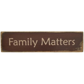 12571-Family Matters wood Block 