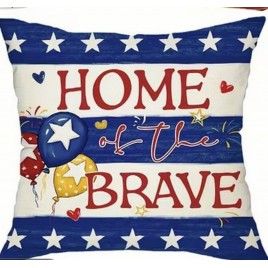 GW1580591 Home of the Brave Pillow Cover Only (NO INSERT)