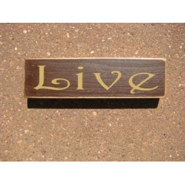 Primitive Wood Block pbw929R - Live 