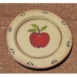 RPS1 - Small  Apple Wood Plate 