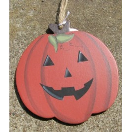wd1137 Wood Halloween Pumpkin 