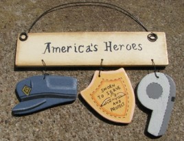 1173A  Policeman American Heroes 