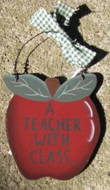 1178 - A Teacher with Class Apple 