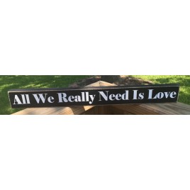 WD527N - All We Really Need is Love Block